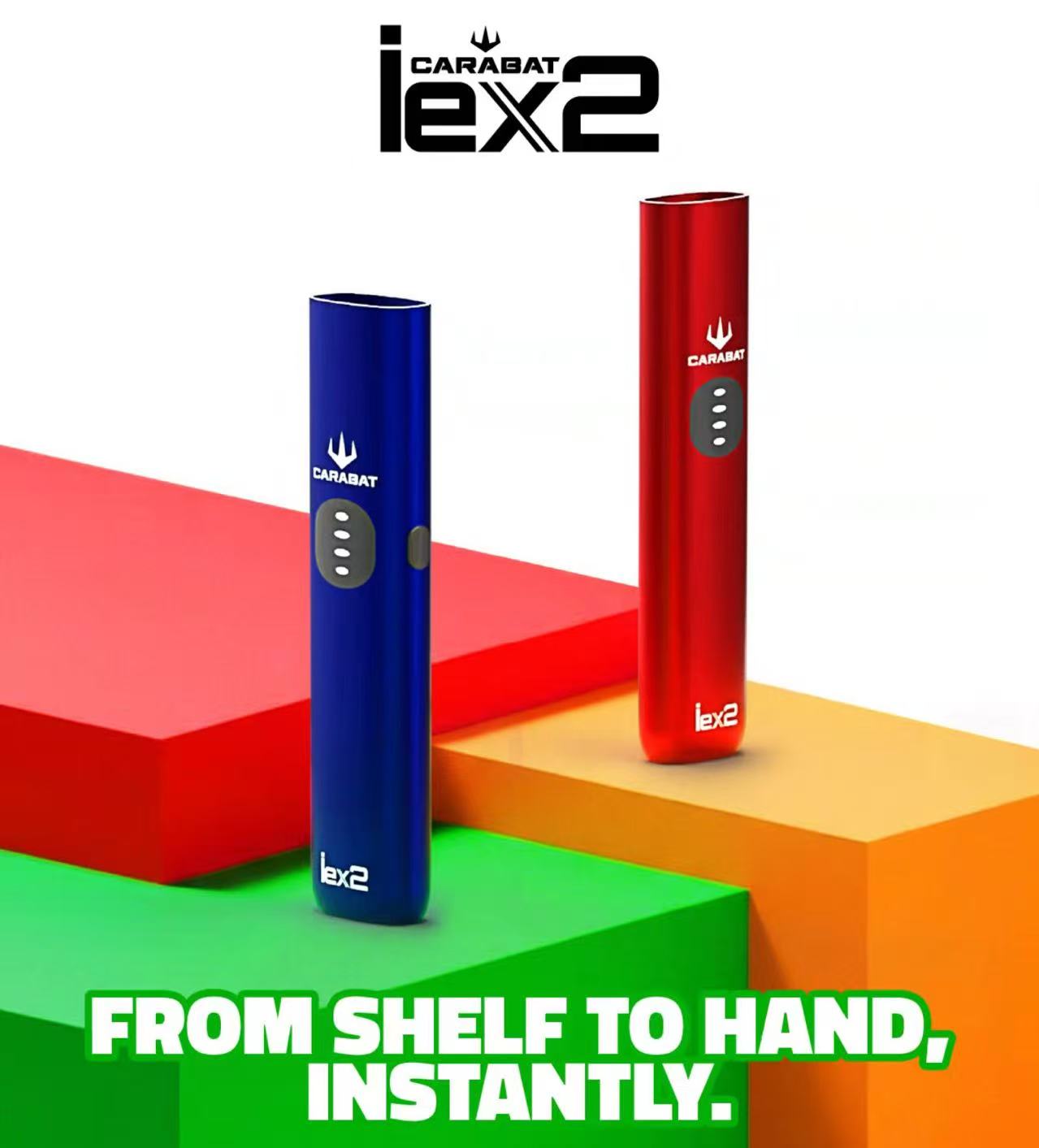 CARABAT IEX2 DEVICE & KRIZ FLZ CARTRIDGE - Best Vape Online Store in  Malaysia